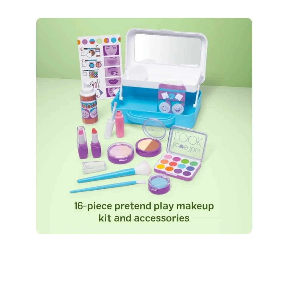 Melissa & Doug LOVE YOUR LOOK - Makeup Kit Play Set S023 Mess Free Kit NIB NWT